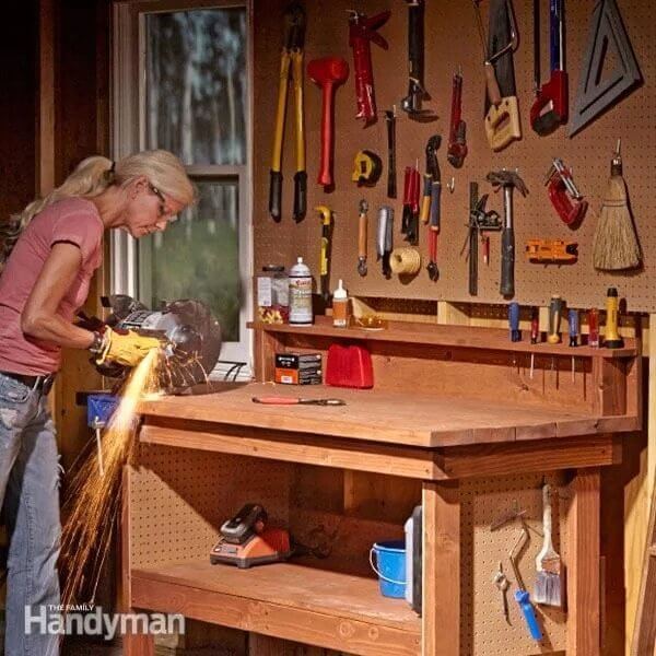 Classic Pine Workbench