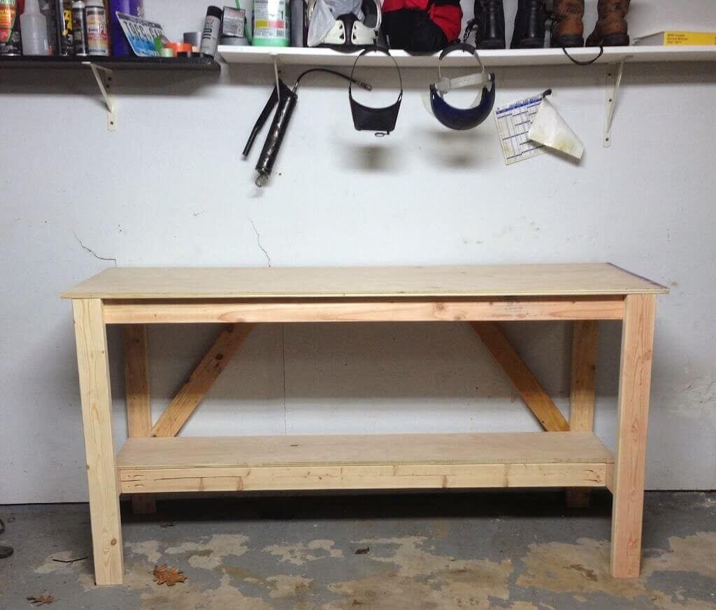 Comfortable & Cheap Workbench