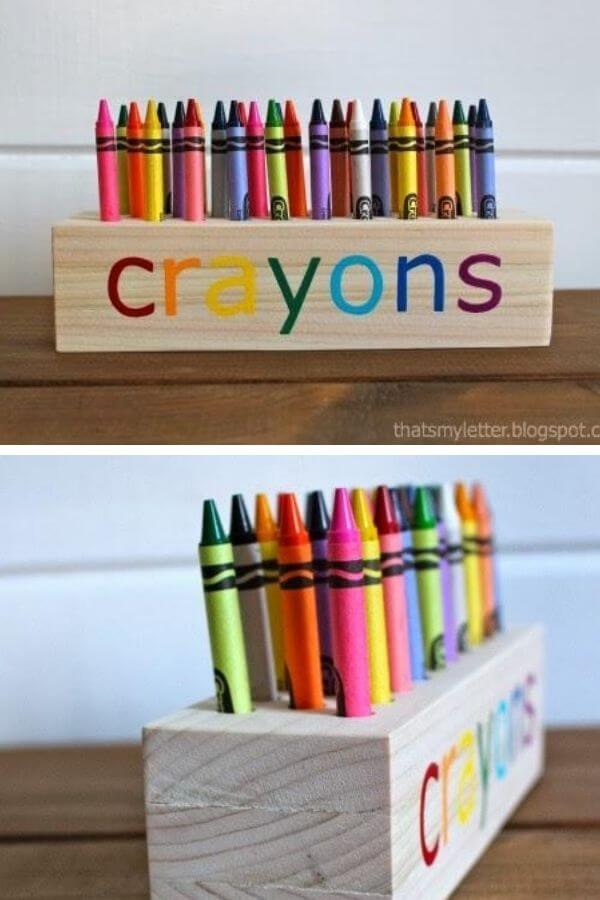 Crayon Holder