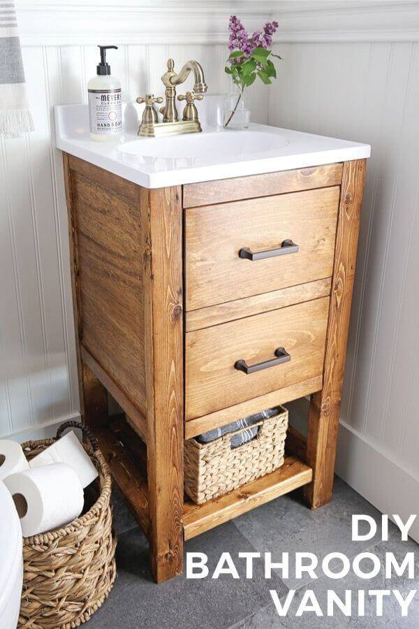 DIY Bathroom Vanity