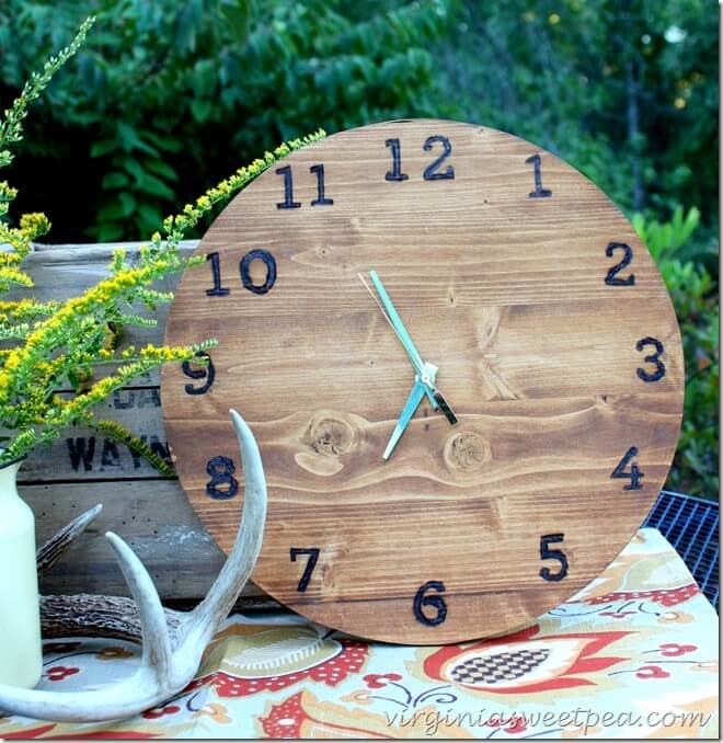 DIY Wood Clock