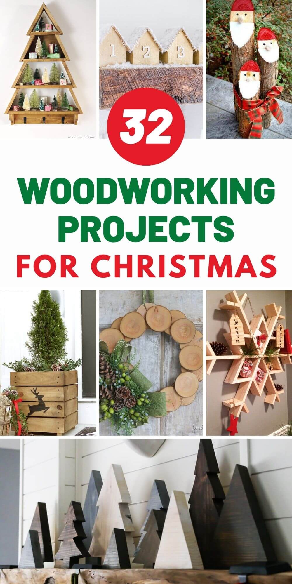 32 DIY Woodworking Projects For Christmas