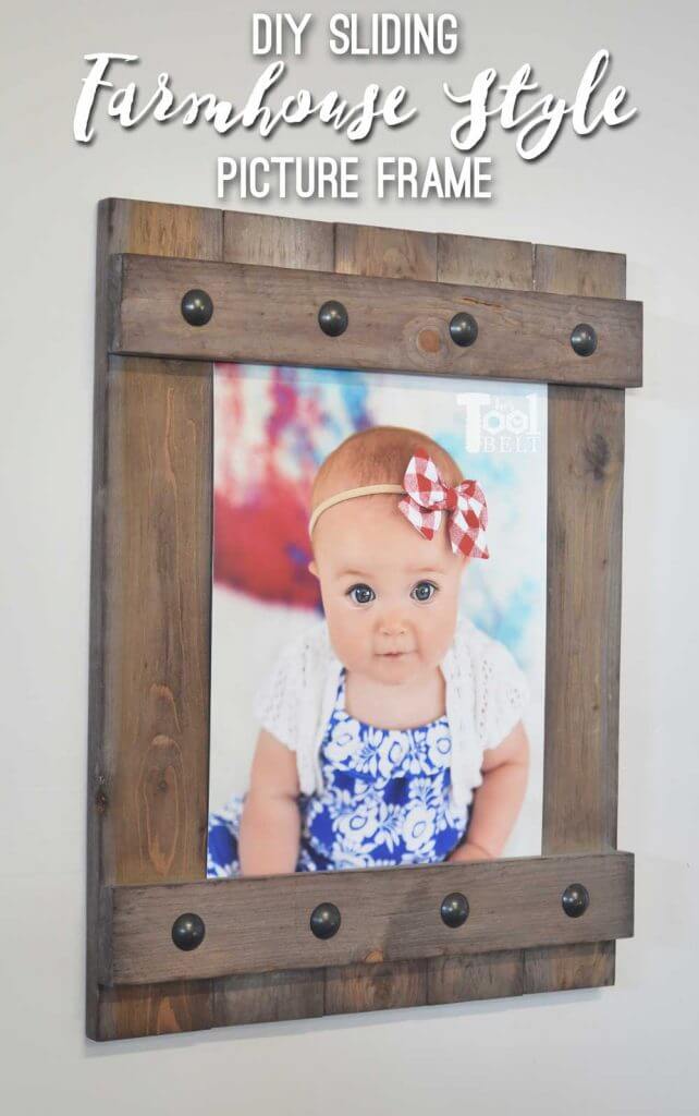 Easy Farmhouse Style Frame