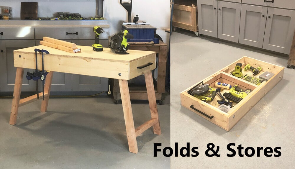 Removable Top Workbench