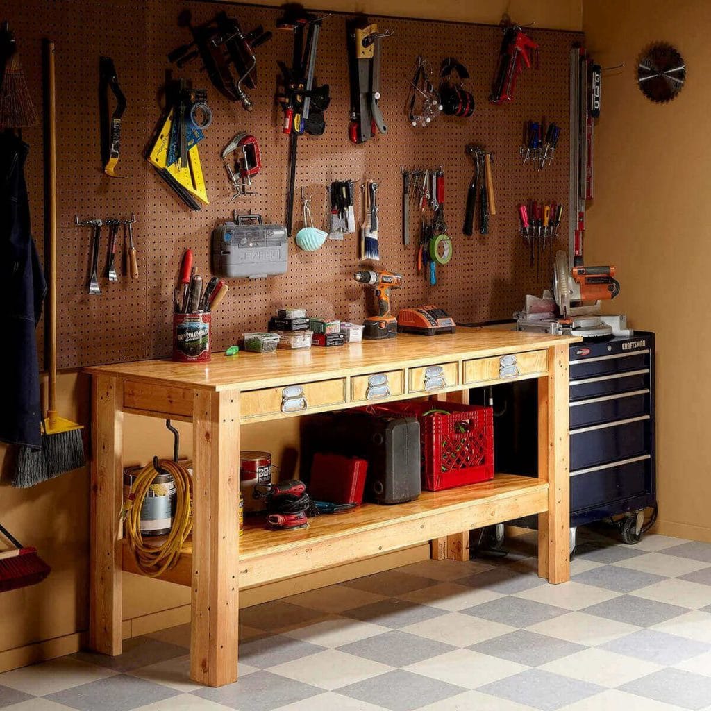 Rigid & Long-Lasting Workbench