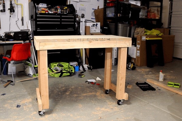 Roll-Around Workbench (No Shelf)