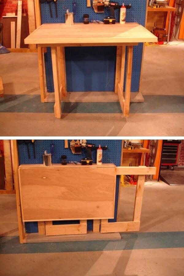 Simple Foldable Workbench
