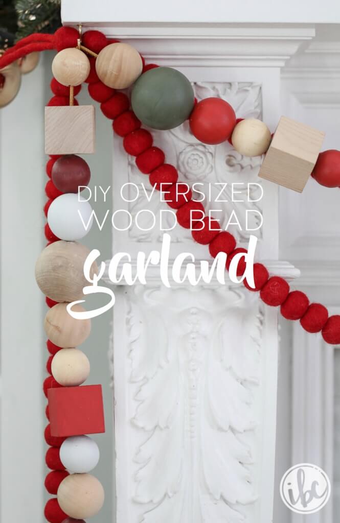 Wood Bead Garland