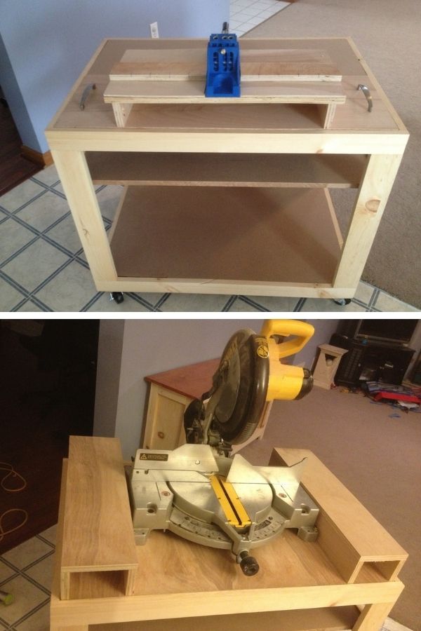 Workbench With Versatile Inserts