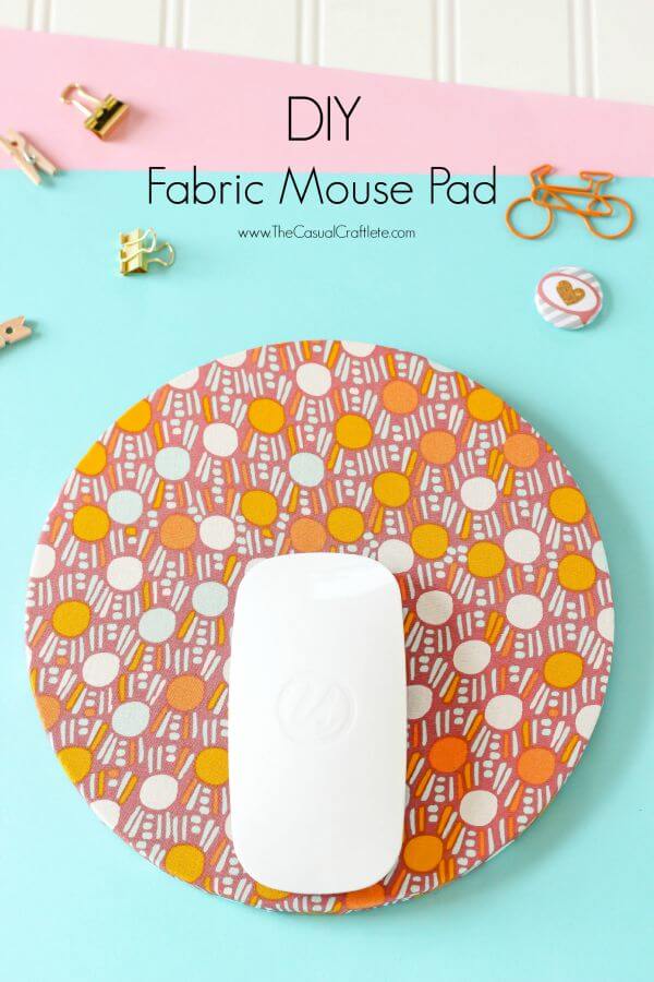 DIY Fabric Mouse Pad