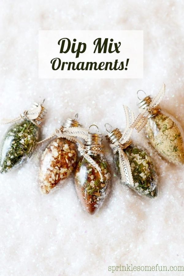Dip Mix Ornaments