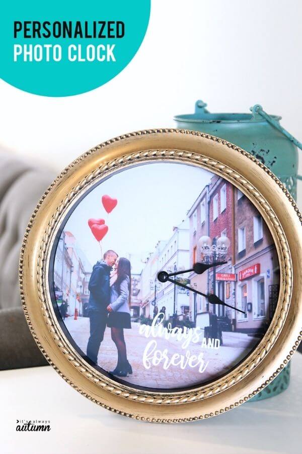 Personalized Photo Clock