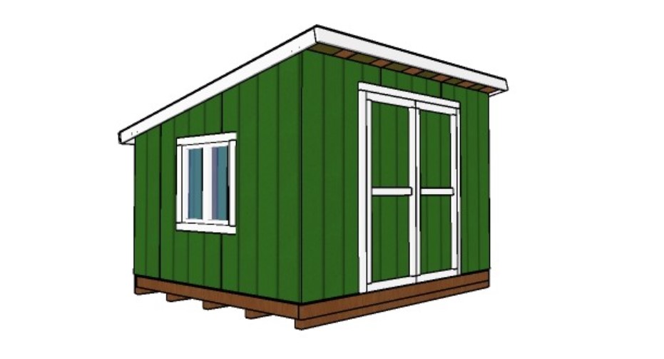 10x12 Lean To Shed Plans - Garden Plans Free 