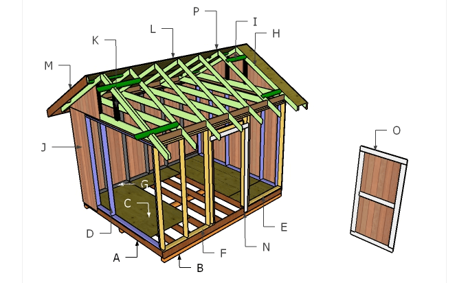 10x12 Shed Plans - How To Specialist