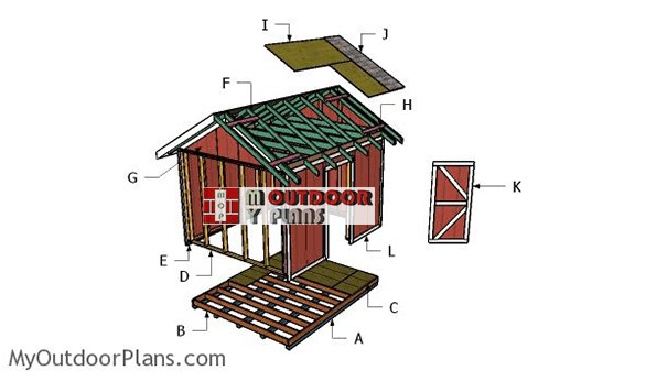 10x12 Shed Plans - My Outdoor Plans 