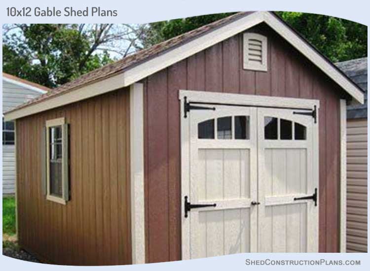 10×12 Storage Shed Plans