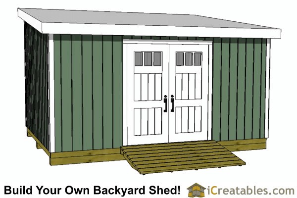 12x16 Lean To Shed Plan