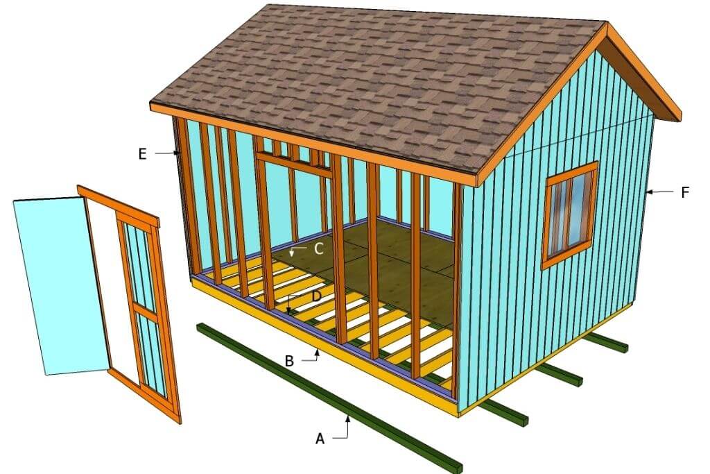 12x16 Shed