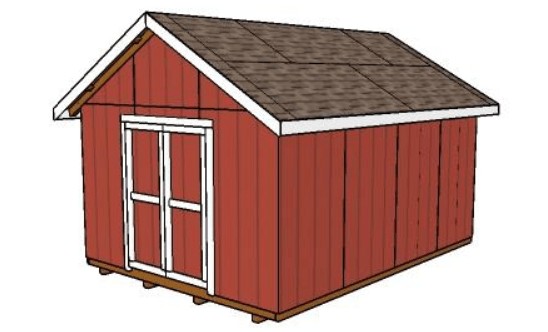 12x16 Shed - My Outdoor Plans