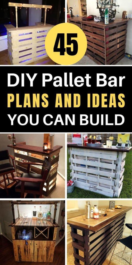 45 DIY Pallet Bar Plans And Ideas