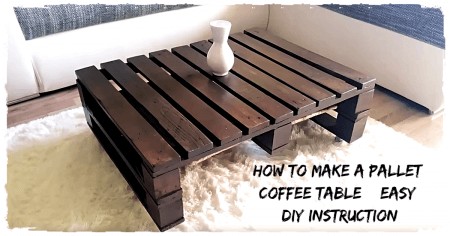 Classic Brow Pallet Coffee Table