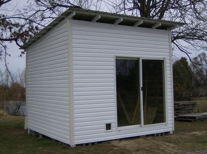 DIY Pallet Shed