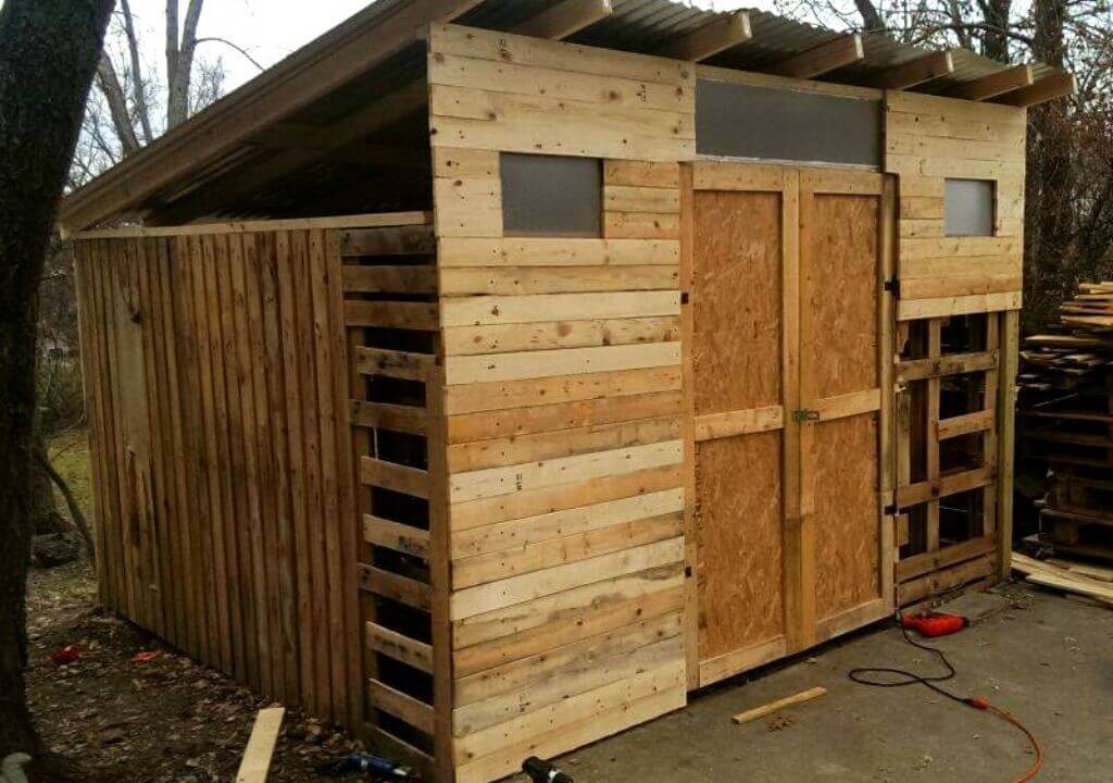 Pallet Shed Plans