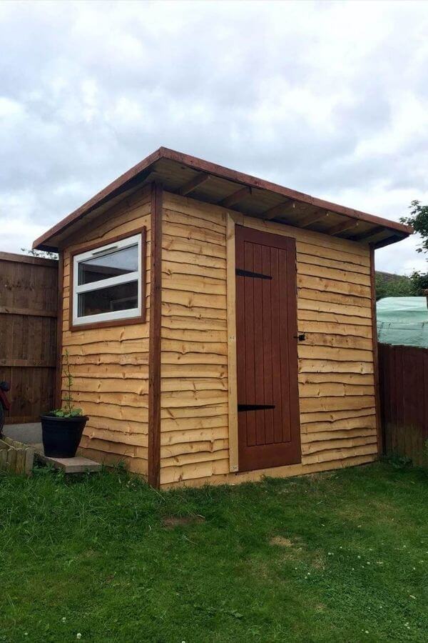  Rustic Lean To Pallet Shed