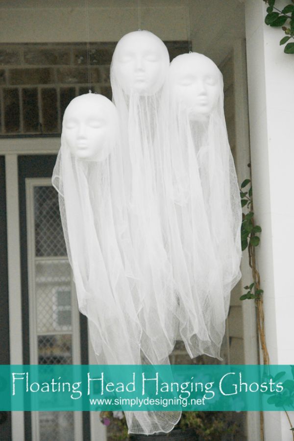 Floating Head Hanging Ghosts