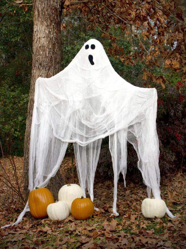 Life-Sized Halloween Ghost