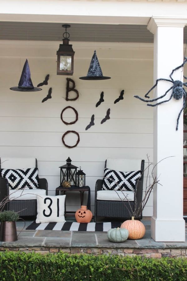 October Front Porch