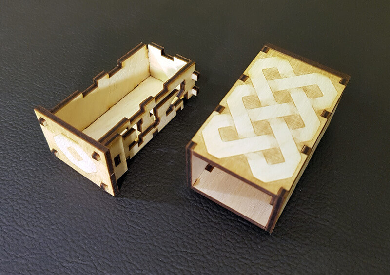 DIY Mini Puzzle Box