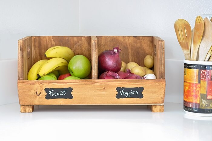 DIY Vegetable Storage Box