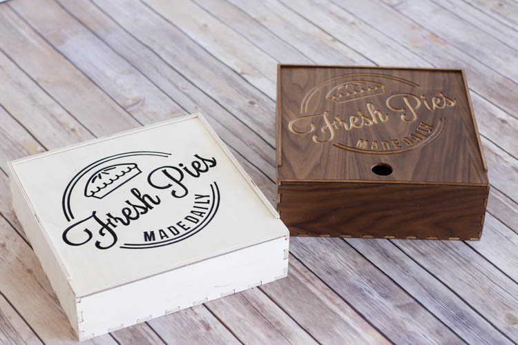 DIY Wooden Pie Box