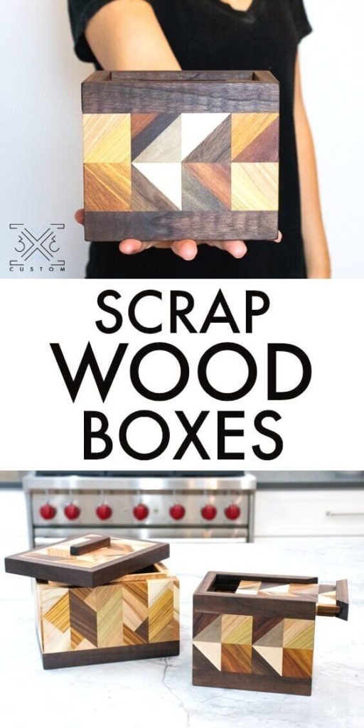 Scrap Wood Patterned Box