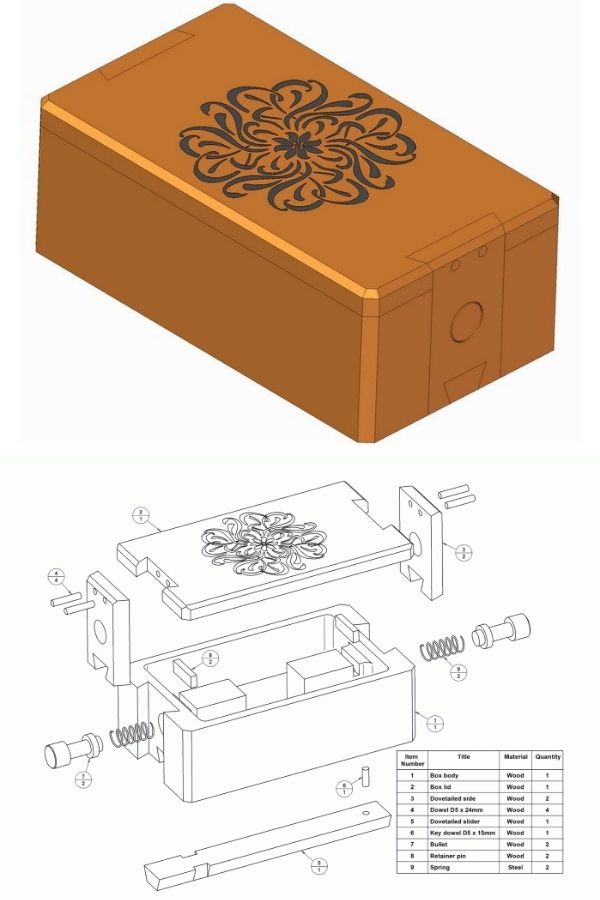 Wooden Puzzle Box Plan By Craftmanspace