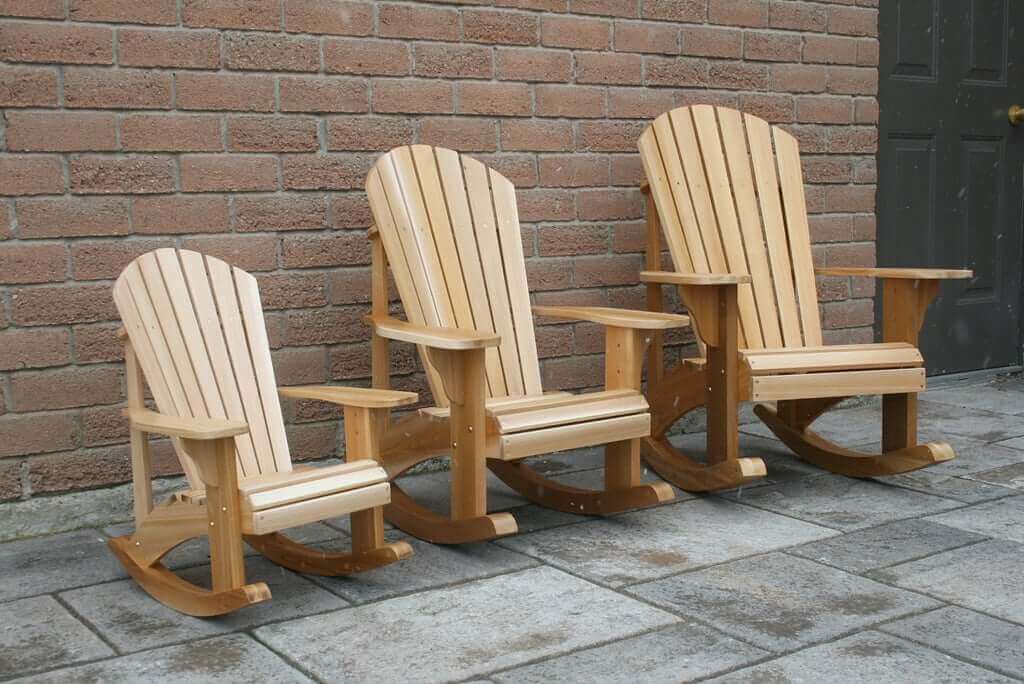 Child Size Adirondack Rocking Chairs