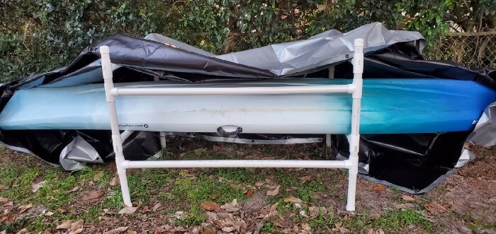 DIY Kayak Rack Less Than $100