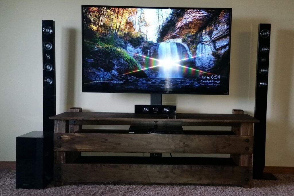 DIY LED TV Stand