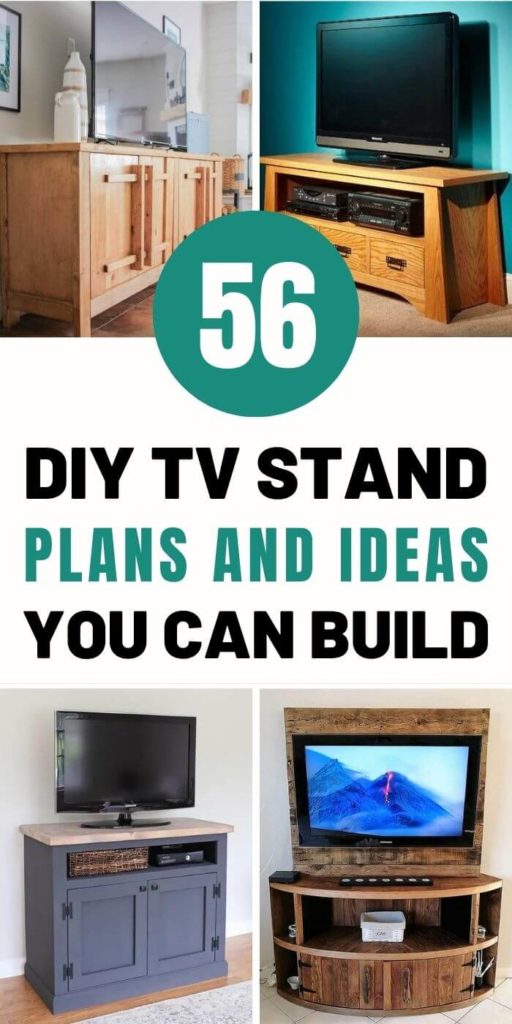 DIY TV Stand Plans And Ideas