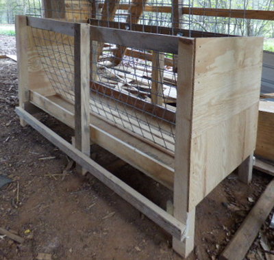 Double-Side Hay Feeder