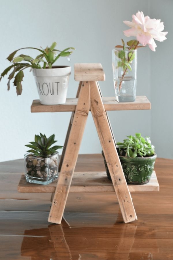 Tiny Ladder Plant Stand