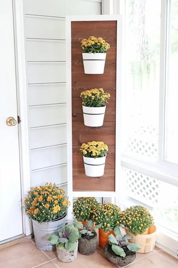 Vertical DIY Plant Stand