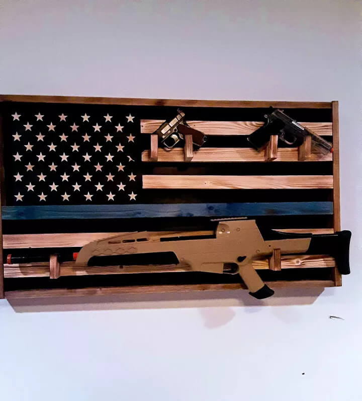 Wood American Flag For The Nation’s Heroes