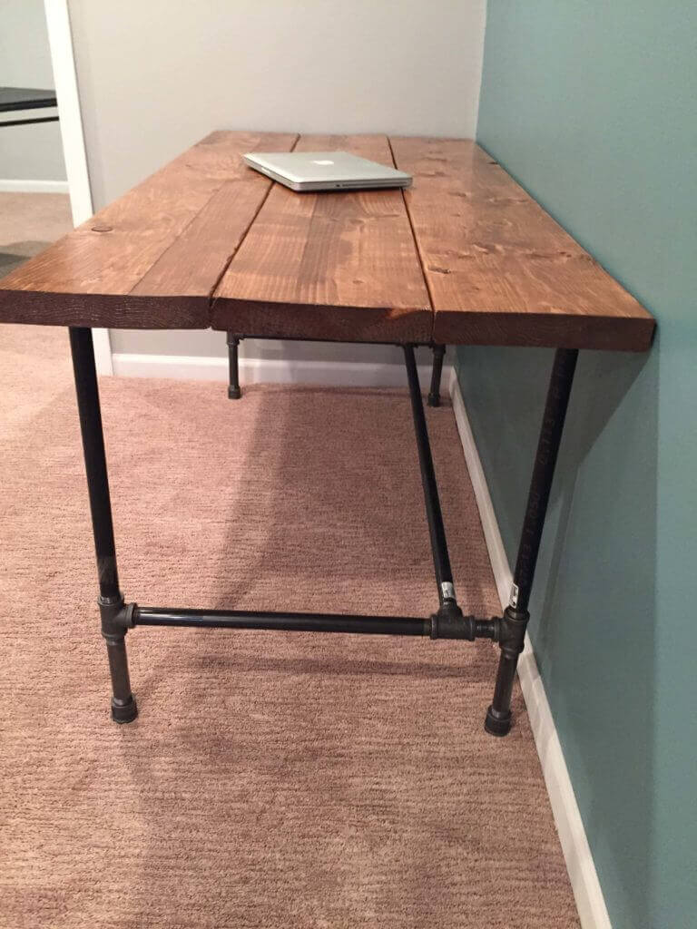 A Rustic, “Factory Salvage” Desk