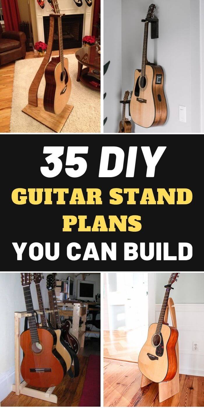 35 DIY Guitar Stand Plans You Can Build