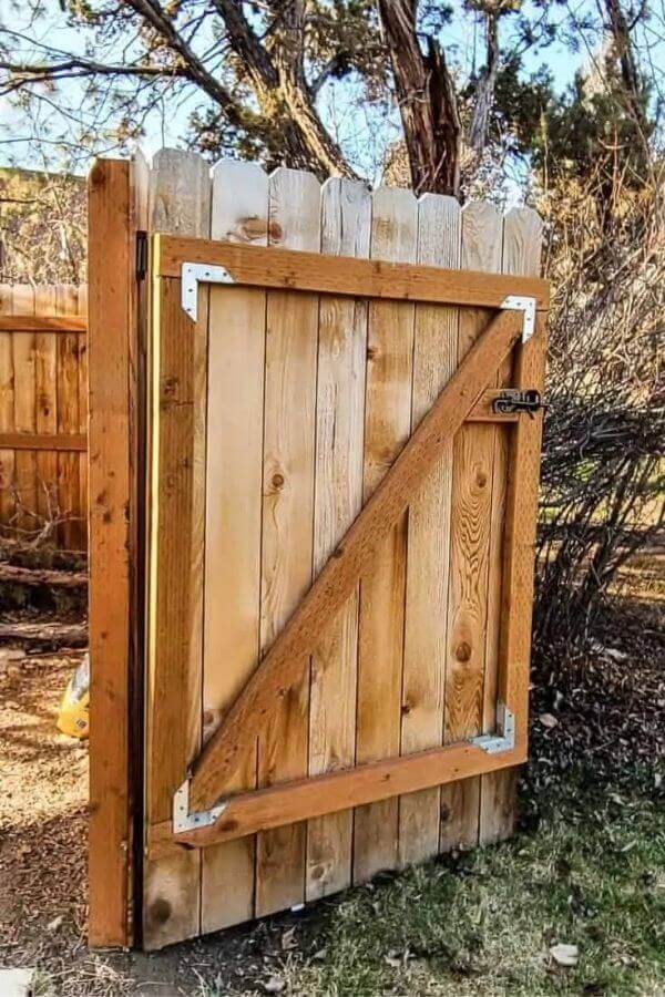 Building Wooden Gate For Fence