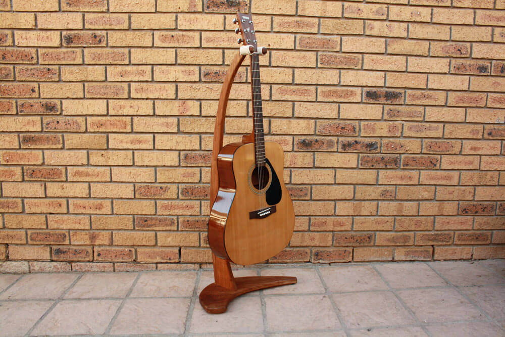 DIY Wooden Guitar Stand With Essential Power Tools