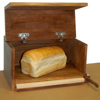 DIY Pine Breadbox