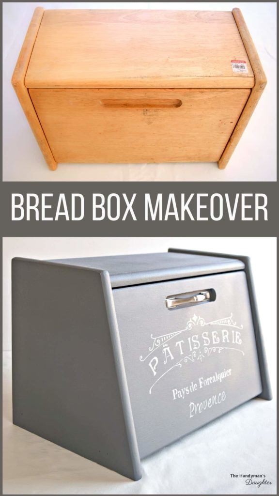 DIY Wooden Breadbox Makeover